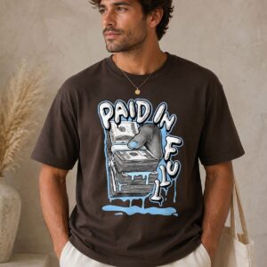 P.I.F Graphic Tee Match Jordan 11 Low Legend Blue T-Shirt