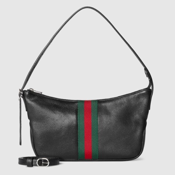Modern Style Trendy GG Lunetta Small Black Crossbody Bag KK04350