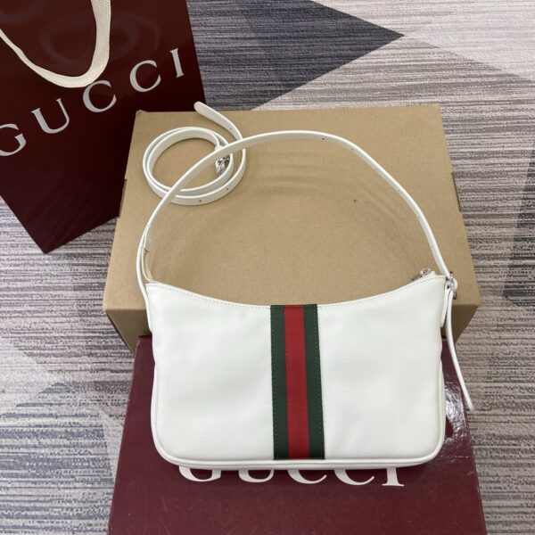 Modern Style Trendy GG Lunetta Small White Crossbody Bag KK04350