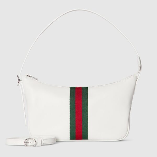 Modern Style Trendy GG Lunetta Small White Crossbody Bag KK04350