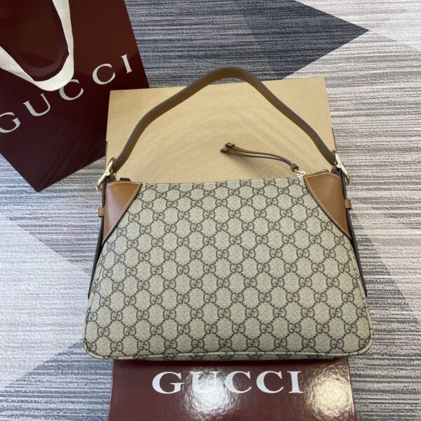 GG Emblem Small Shoulder Bag 815216