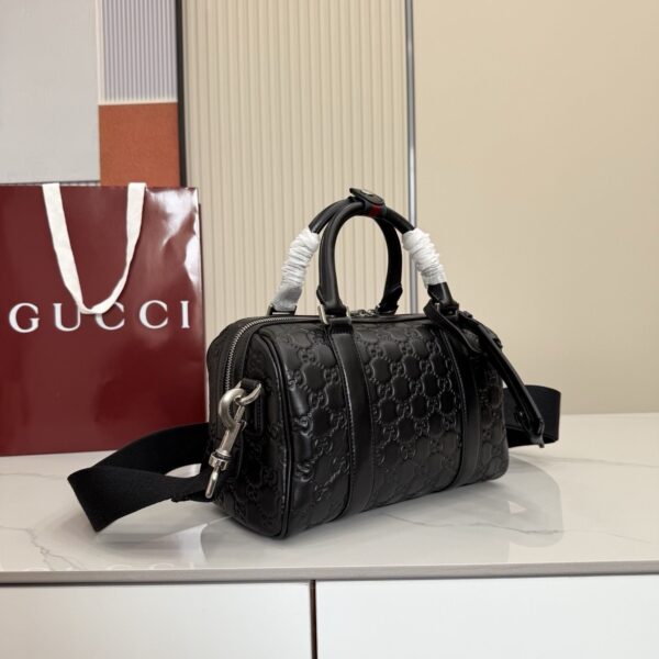 GG Emblem Small Duffle Bag 855789