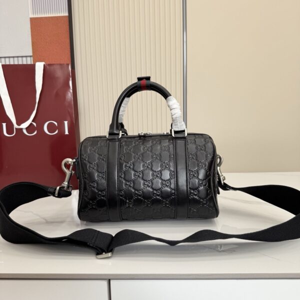 GG Emblem Small Duffle Bag 855789