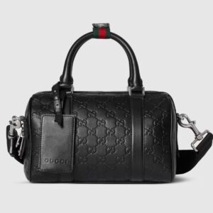 GG Emblem Small Duffle Bag 855789