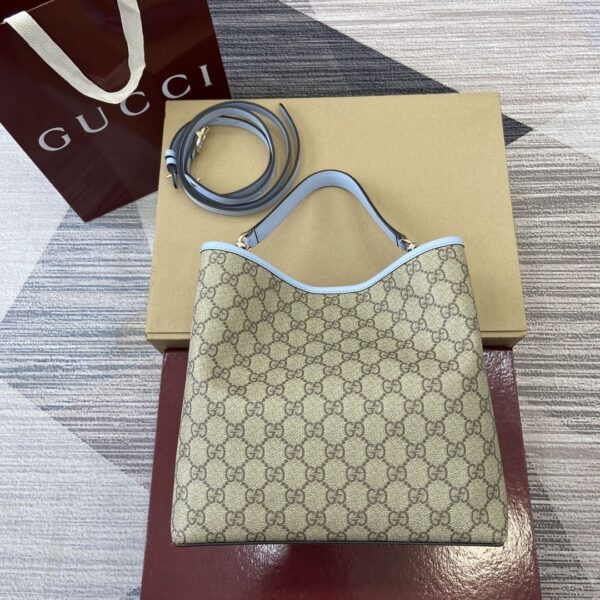 GG Emblem Small Bucket Bag 815103-1