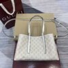GG Emblem Medium Tote Bag 815214