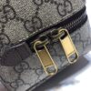 GG Savoy Leather-trimmed Coated-canvas Jacquard Toiletry Case 572767