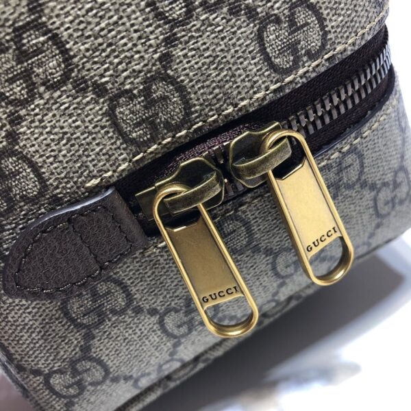 GG Savoy Leather-trimmed Coated-canvas Jacquard Toiletry Case 572767