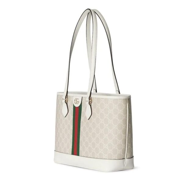 GG Ophidia Medium Canvas Tote Bag 836849