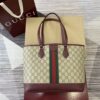 GG Ophidia Medium Canvas Tote Bag 836849