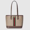 GG Ophidia Medium Canvas Tote Bag 836849