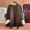 GG Canvas Large Camouflage Backpack 839110