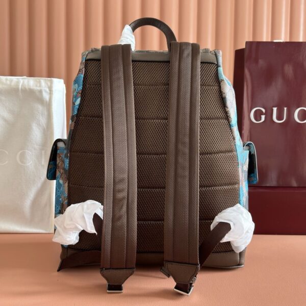 GG Canvas Large Camouflage Backpack 839110