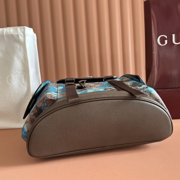 GG Canvas Large Camouflage Backpack 839110