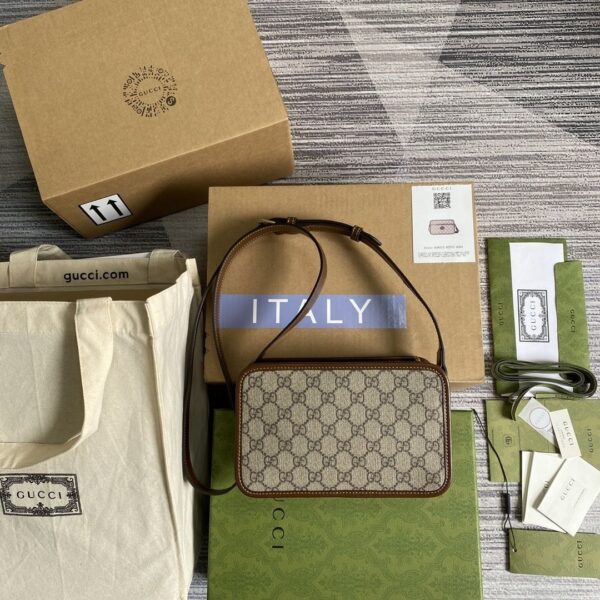 GG Supreme Interlocking Mini Bag 658572