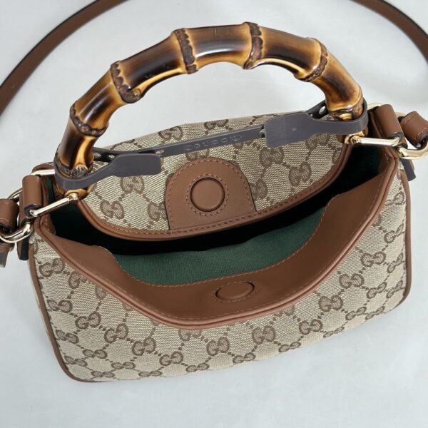 GG Diana Canvas Small Tote Bag 799865