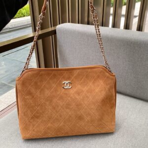 Modern Style Trendy CN Handbag CC2088 – Light Brown, 38x28cm