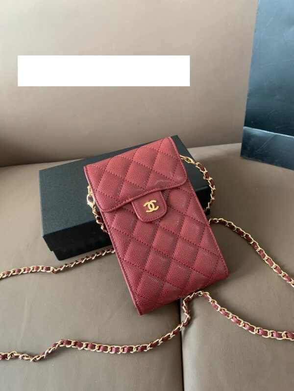 Modern Style Trendy CN Handbag C953 – Dark Red, 11x18cm