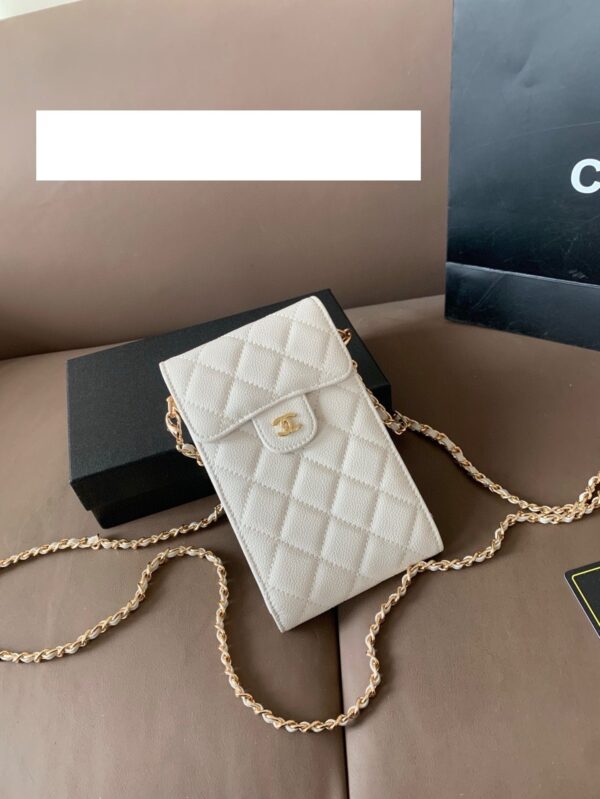 Modern Style Trendy CN Handbag C953 – White, 11x18cm