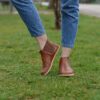 Barefoot Leather Chelsea Boots: Wide Toe, Zero Drop Handmade Boots, Elegant Brown H0056 Barefoot Leather Chelsea Boots: Wide Toe, Zero Drop Handmade Boots, Elegant Brown H0056